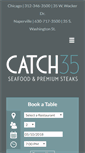 Mobile Screenshot of catch35.com